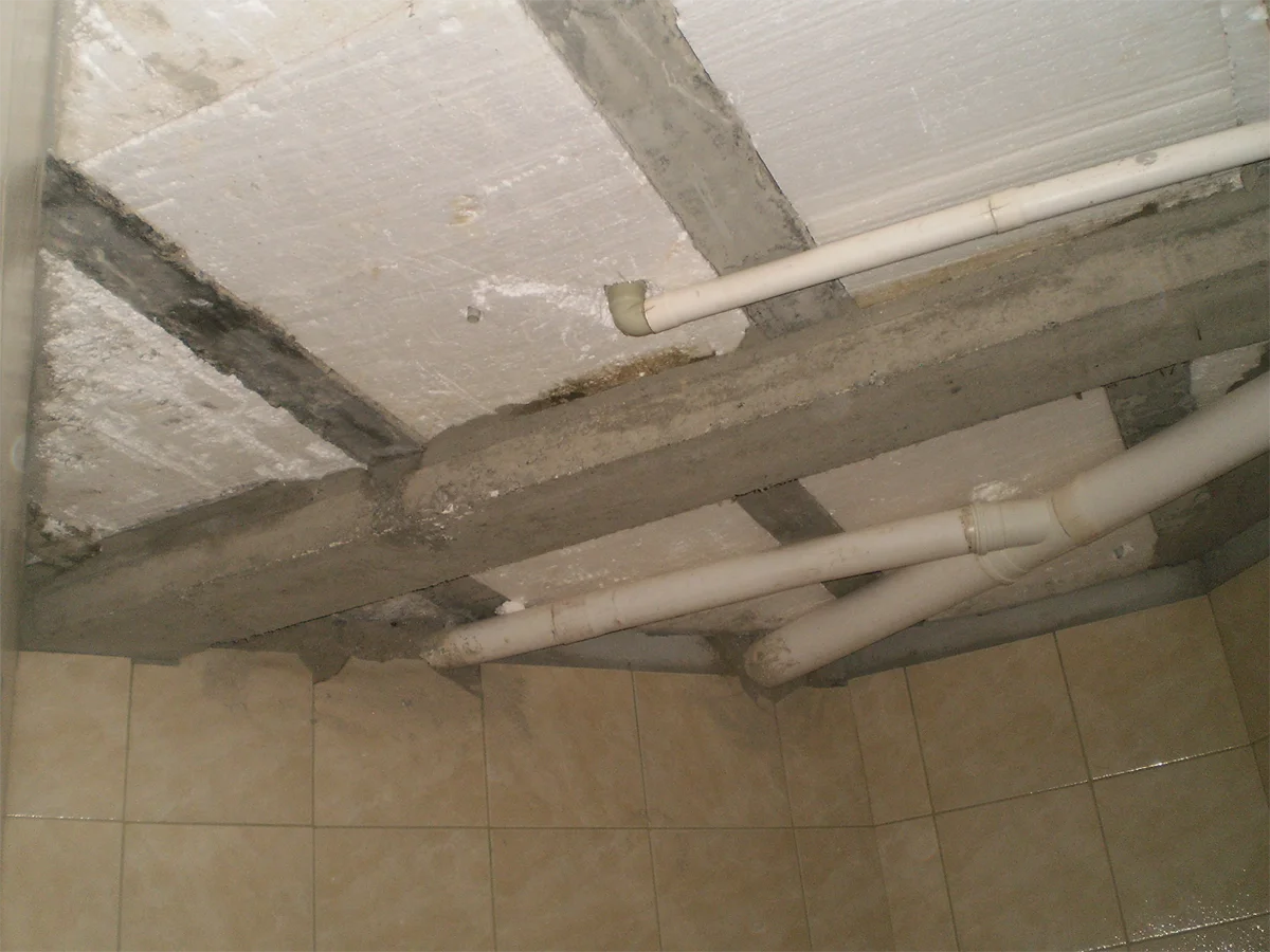 Bordes de drywall para revisión técnica